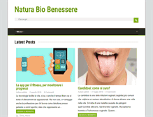 Tablet Screenshot of naturabiobenessere.it